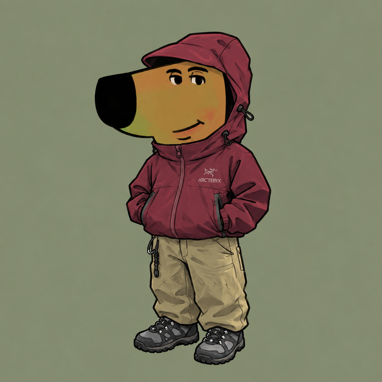GORPCOREGUY in technical outdoor clothing